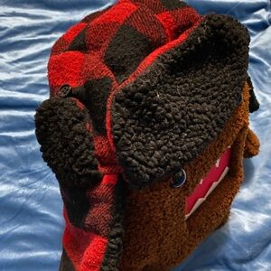 Fuzzy cozy hat for winter cold Y2k one sized